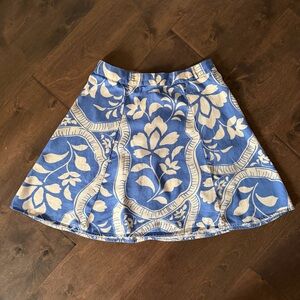Marine Layer Blue and White Skirt